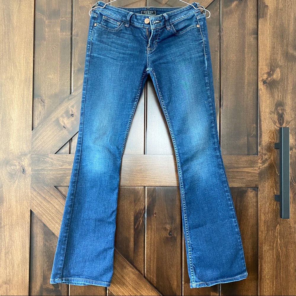 Guess Foxy Flare Medium Wash Jeans - Size 27